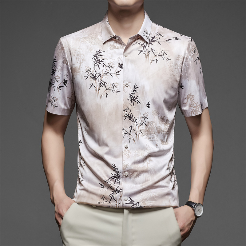 A5315 870K ÁO SƠ MI NAM TONS)( NGẮN TAY PHONG CÁCH TRẺ TRUNG PHONG CÁCH HÀN QUỐC HỌA TIẾT HOA THỜI TRANG NAM G03 SẢN PHẨM MỚI