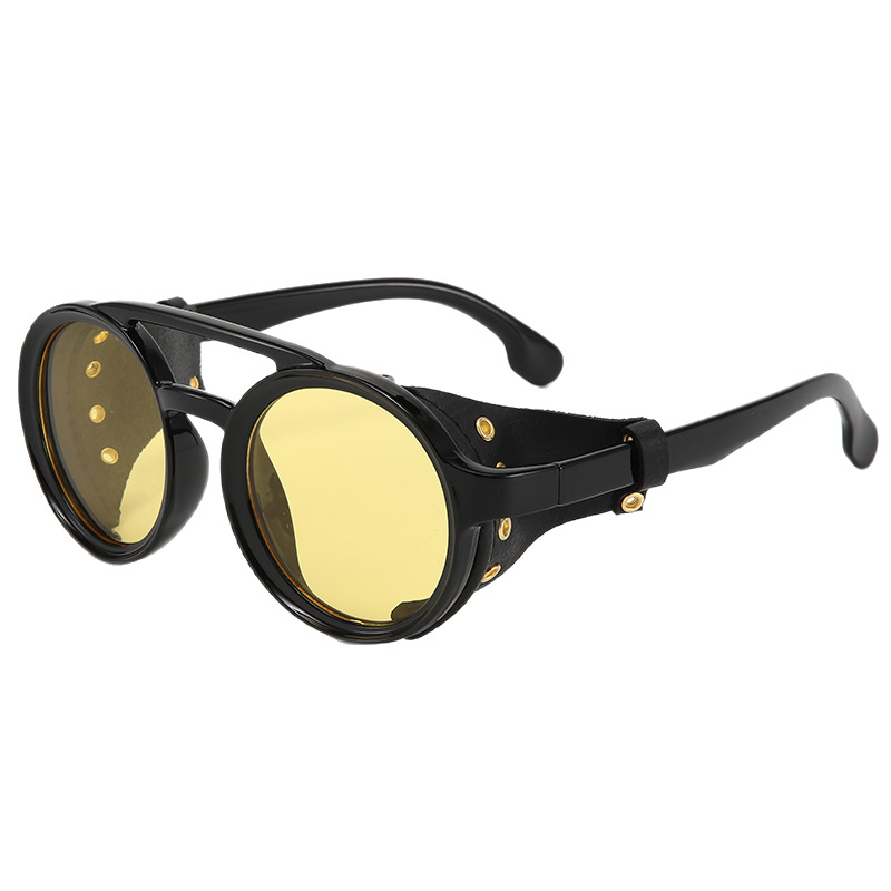 Polarised Retro Pilot Sunglasses Women Windproof Driving Glasses_voghion.com