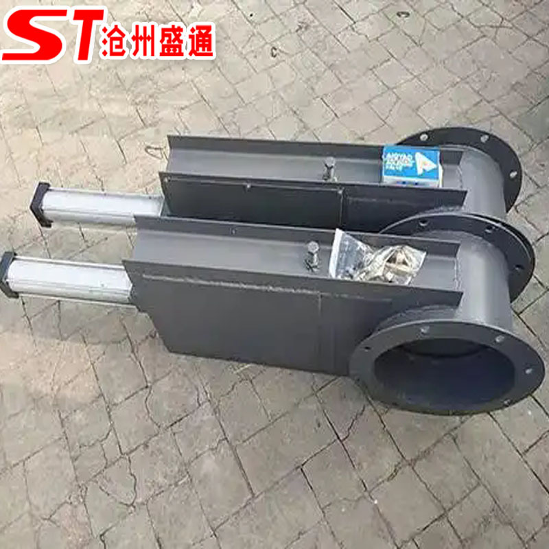 气动插板阀 直营圆形手动插板阀方口电动闸板阀粉煤灰使用