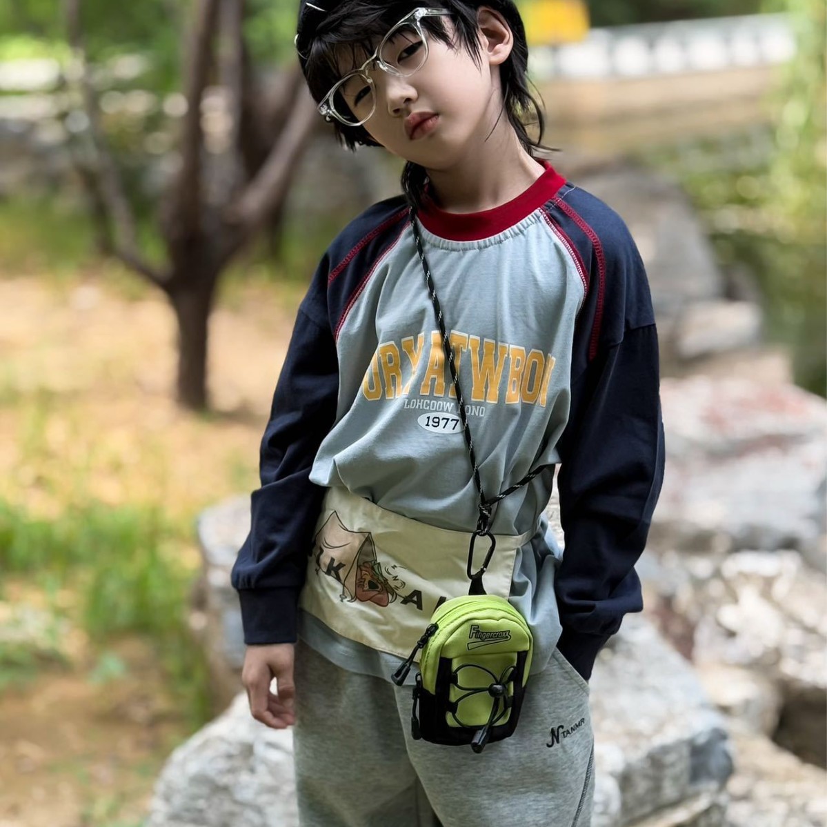 Bolso mini coreano para niños, bolso de moda, bolso de hombro para niñas, bolso de auriculares para viajes al aire libre, bolso de lápiz labial