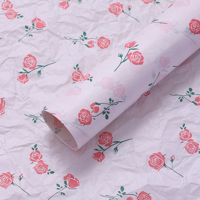35g de papel perlado Sydney flor de flores impermeable material floral de embalaje de postre pastel de papel de horneado