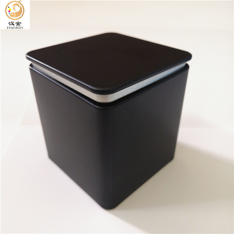 正方形茶叶罐铁罐50g高档茶叶包装盒铁盒普洱茶小青柑红茶罐密封