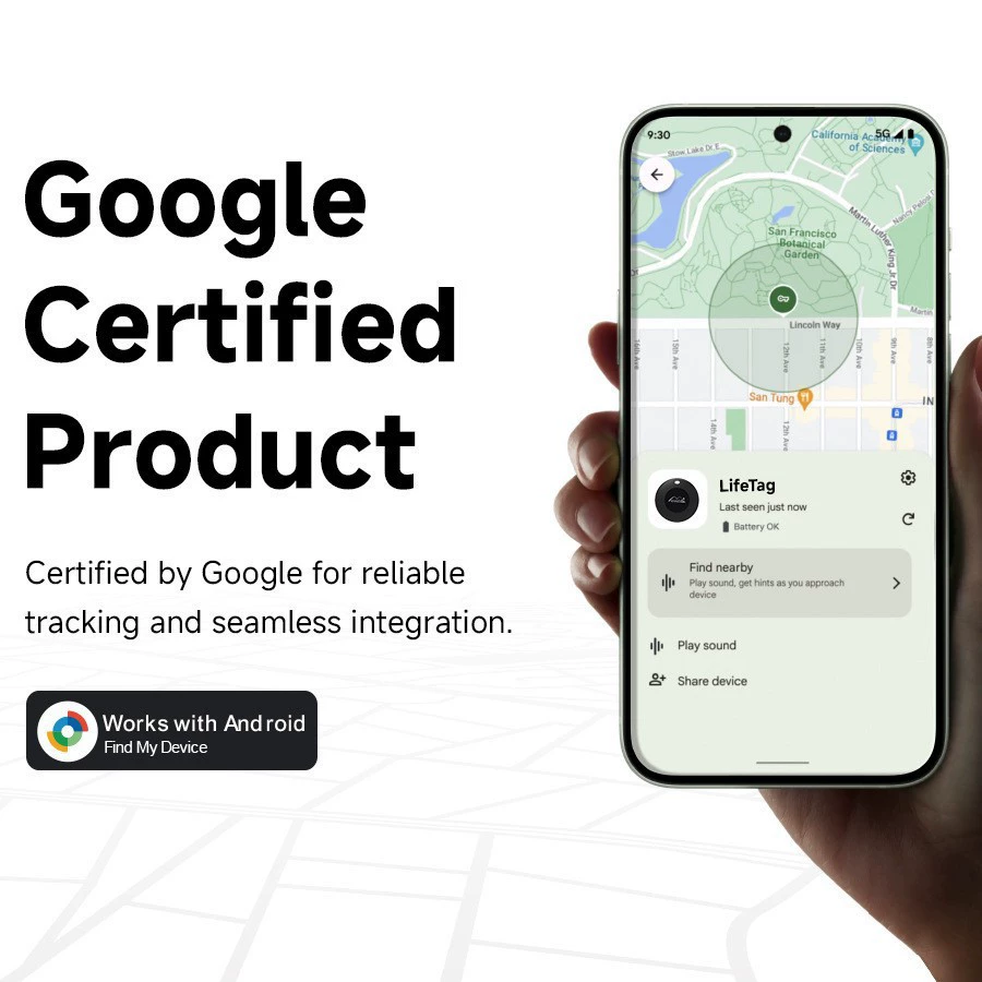 MiLi Google умное устройство против потери GoogleFindMy Android трекер AidroidGPS глобальный позиционер