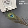 Factory spot supply home screen decoration feather 25-110cm peacock hair