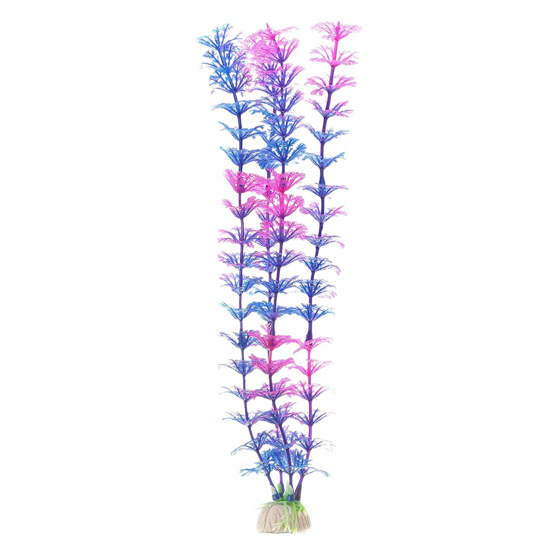 Fábrica al por mayor pecera paisaje simulación plantas acuáticas simulación hierba verde árbol paisaje 30cm historia de simulación