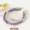 Shiffon headband for face washing, cute universal hairpins to go out, South Korea, internet celebrity