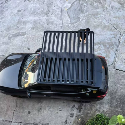 Roof Platform for Off-Road Suvs, Universal Heavy-Duty Aluminum Alloy Telescopic Expandable Luggage Rack, No-Drill Installation, Damage-Free Installation Included (Roof rack) - aluminum-alloy-1919