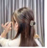 Crab pin, drill, hairgrip, ponytail, Chanel style, simple and elegant design