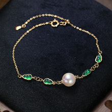 DIY��� S925���y�Gɫ���J������ʯ��朿���ͨ���֭h�Ʒ�y��7-10