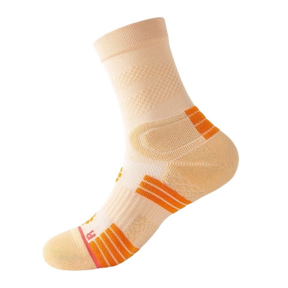 Women's Sports Socks Thickened Terry Cloth Sole For Marathon Military Training Badminton Tennis Basketball Spring Summer_desvips.com