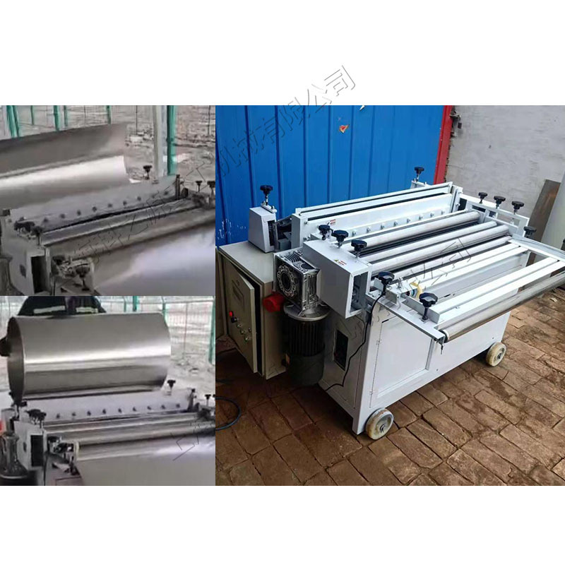铁皮保温卷板卷圆一体机铁皮保温卷圆机太阳能保温内胆成型设备