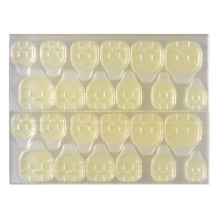 Wearing nail tool kit nail tool glue solid patch glue material bag jelly glue 4-piece set 5-piece suit