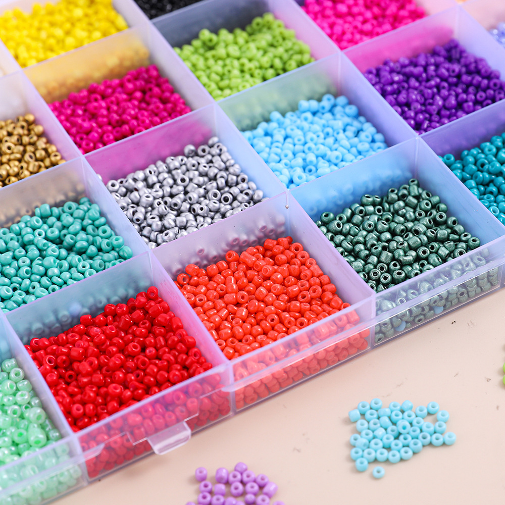 Wholesale Glass Beads Random 24 Color Set Diy Jewelry Accessories display picture 3