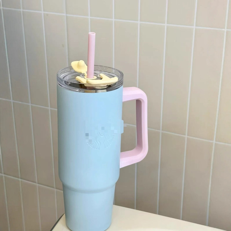 【百亿补贴】杯子大容量吸管不锈钢冰霸杯巨无霸保温保冷|undefined