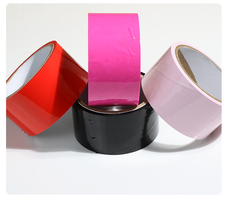 Jiuai SM Bondage Electrostatic Tape 10m Red PVC Couple Role Play Accessory — detail image 6