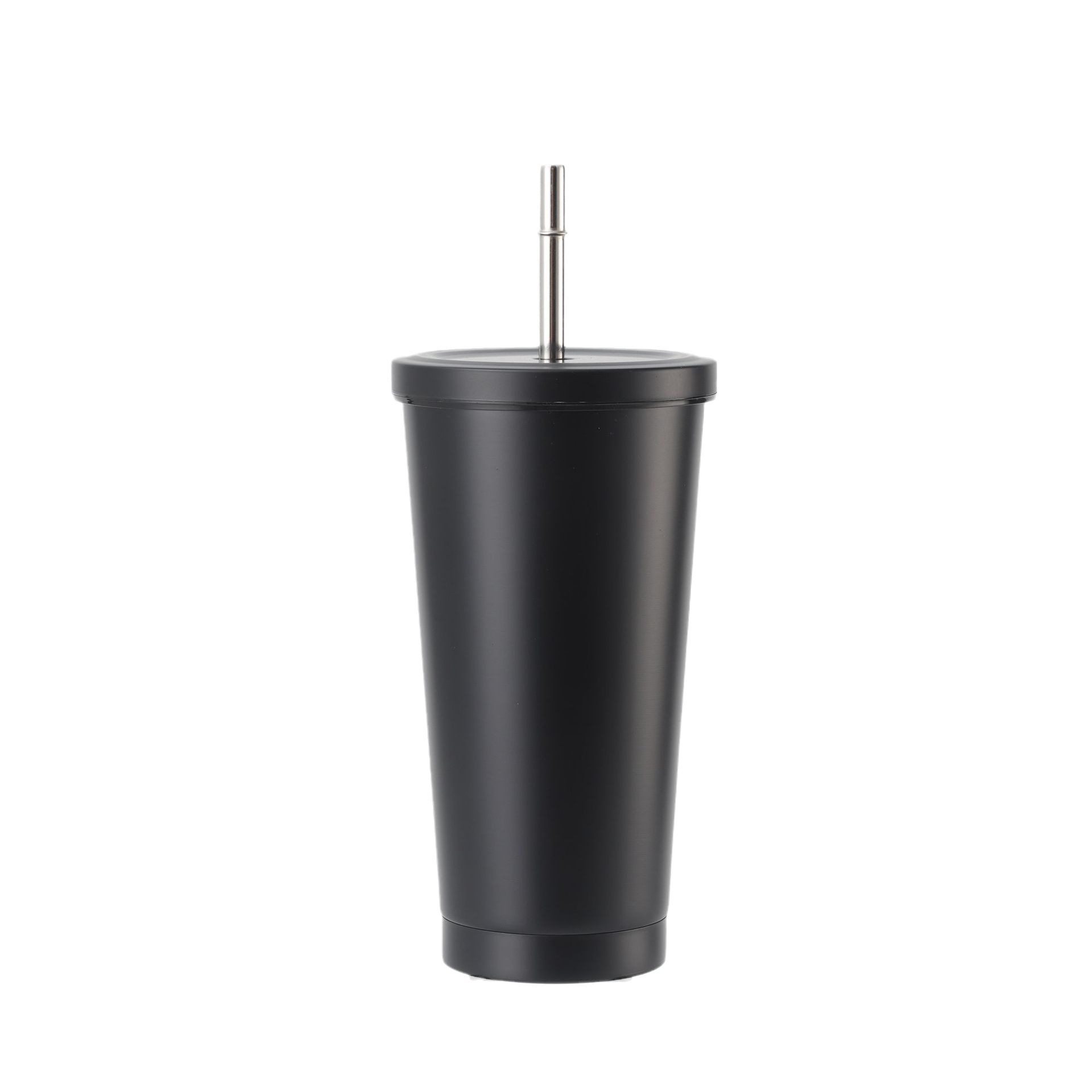 Tazza da caffè in acciaio inossidabile da 500 ml Tazza termica con coperchio Tazze da birra per tazza da tè Tazza termica Tazza in metallo Tazze da viaggio con cannuccia_voghion.com