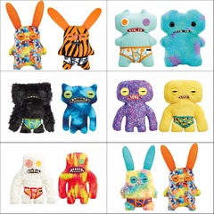 【親友】Fuggler 公式 かわいい歯のモンスター人形 かわいいおもちゃ 醜い歯 面白いぬいぐるみ