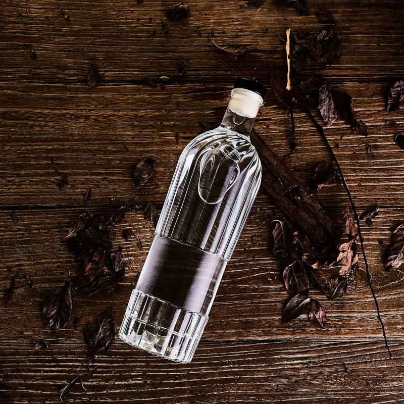 Креативный дизайн водка бутылка вина 510ml Текила Ром пустая бутылка вина Настраиваемый бренд бутылки виски