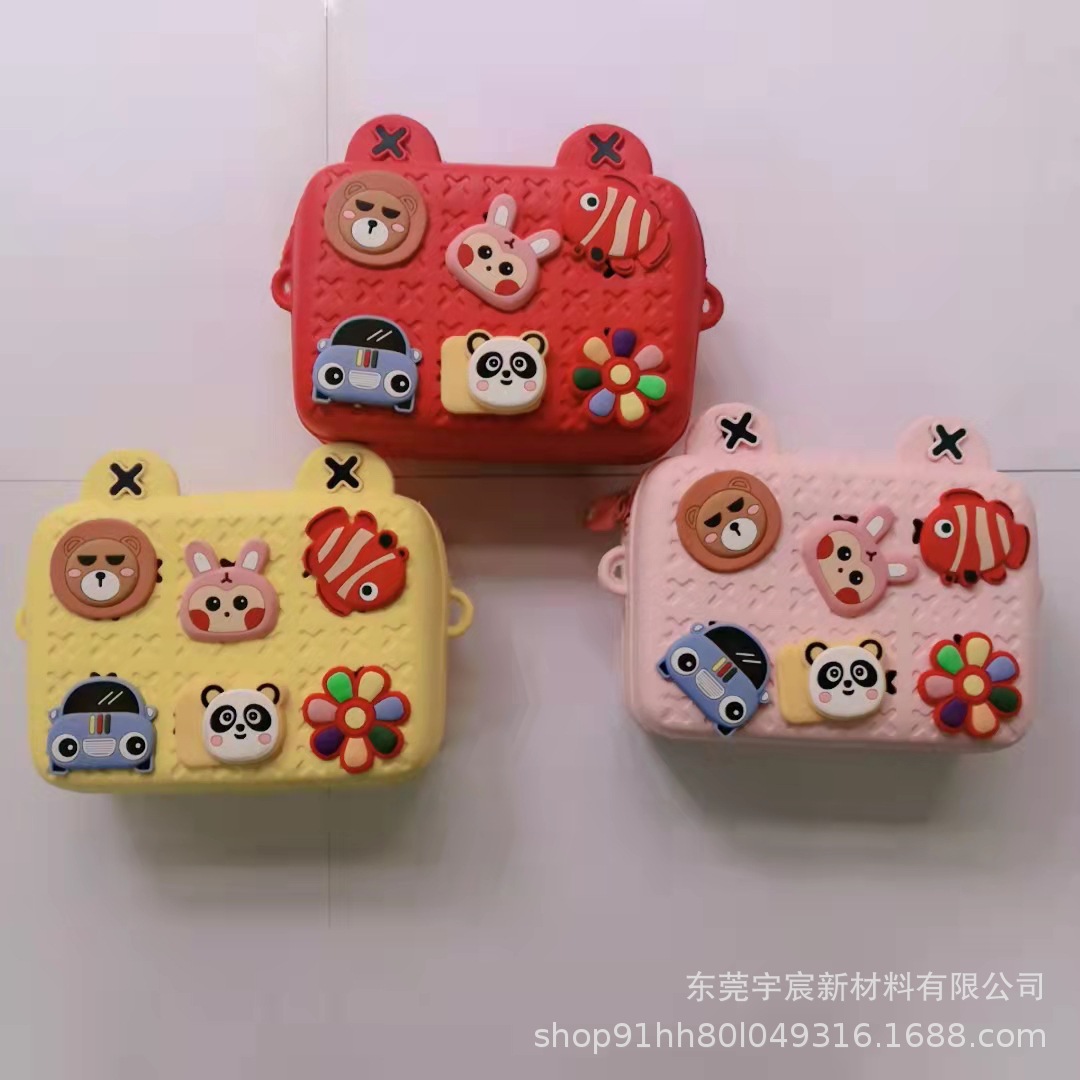 Mochila infantil, mochila de hombro, mochila de dibujos animados para bebés en jardín de infantes, regalo DIY del año del buey.