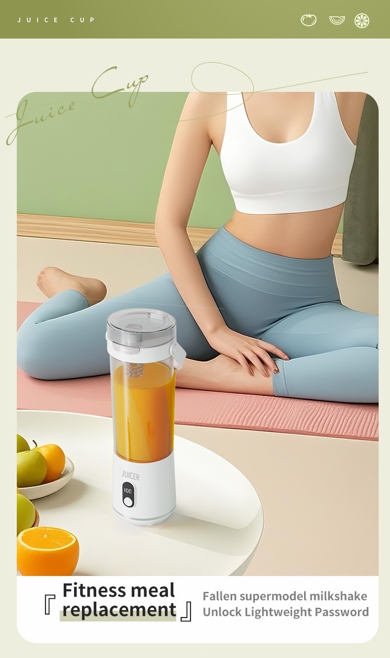 Factory Multifunctional Juicer Home Fruit Juice Machine Wireless Small Mini Electric Portable Juice Extractor