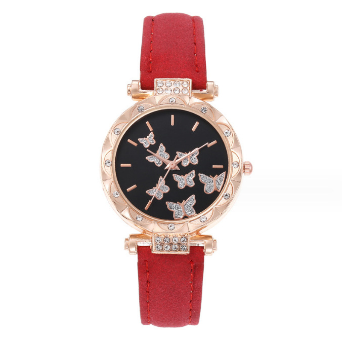 Casual Butterfly Buckle Quartz Women's Watches display picture 10
