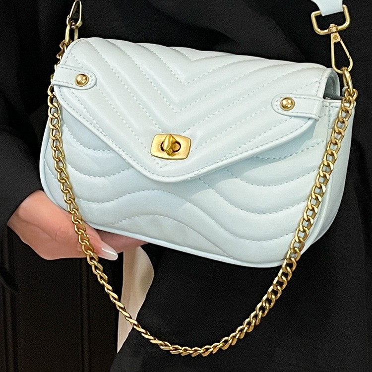 Casual estilo coreano de moda de estilo extranjero cadena hombro bolso de brazo para mujeres 2026 primavera nuevo bolso diario