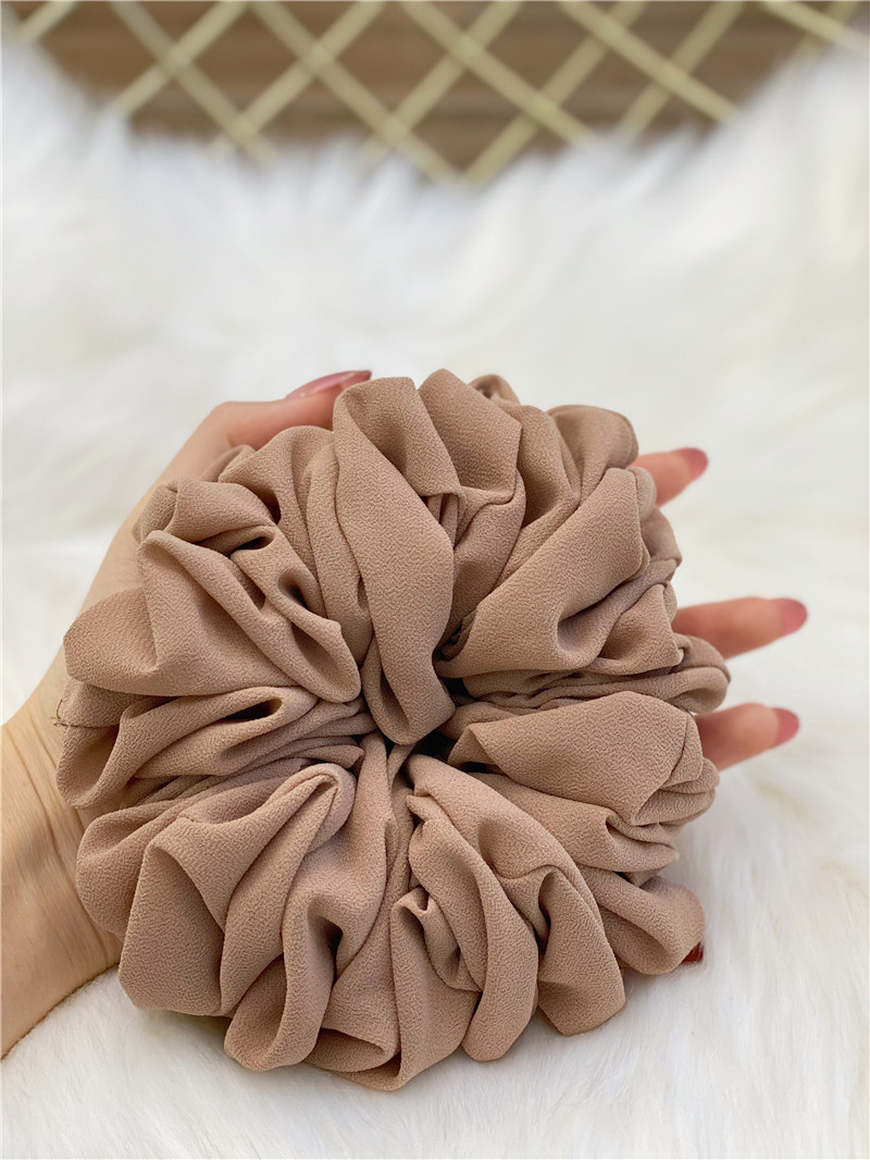 Fashion Solid Color Cloth Handmade Hair Tie 1 Piece display picture 35