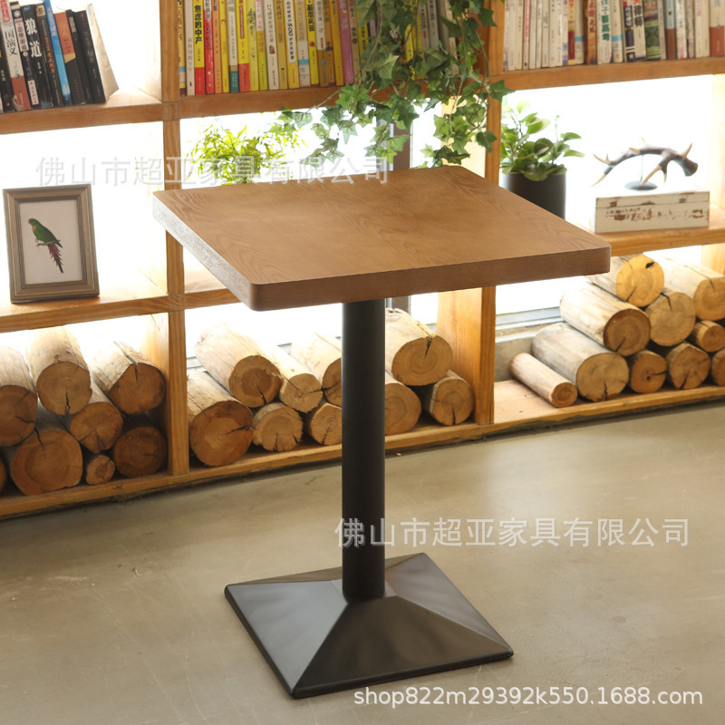 西餐咖啡厅实木桌椅卡座组合饭店网红小吃甜品奶茶店商用沙发卡座|undefined