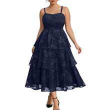 X 37018 Sweet Gentle Style Design Straps Dress ����������