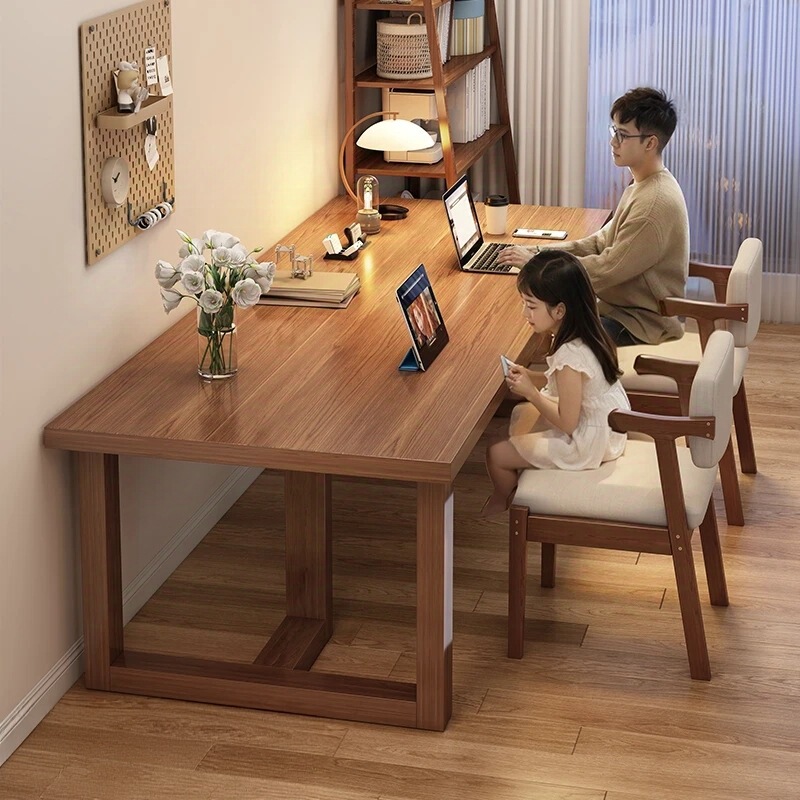 Desk Home Computer Table Double Bedroom Modern Simple Rectangular Table Workbench Student Learning Writing Desk