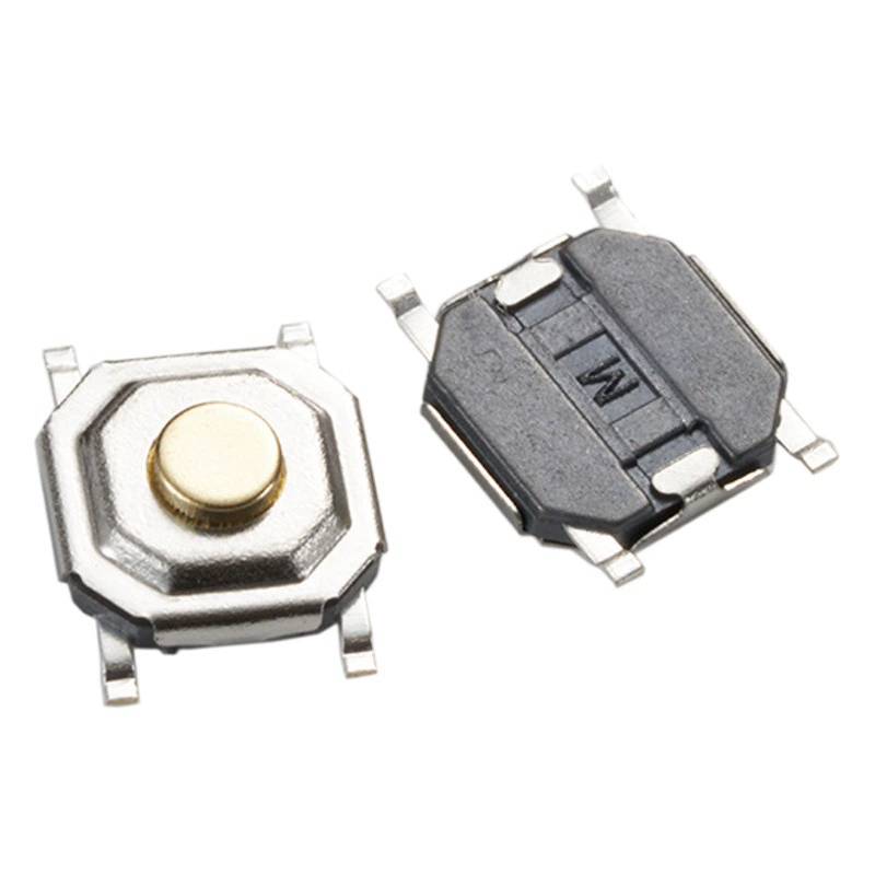 HDL-hedeliai высококачественный 4*4*0,8/1,5 сенсорный переключатель с Медной головкой, четырехножная кнопка, водонепроницаемый патч-переключатель