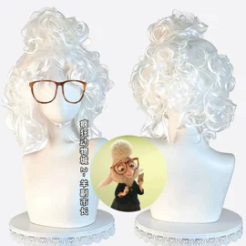 cos假发;假发刘海;长直发假发