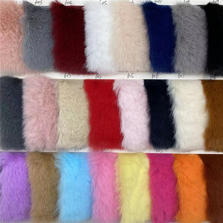 1500G大雪兔 20MM大兔毛 仿兔毛绒布 秋冬款大衣毛领服装玩具面料