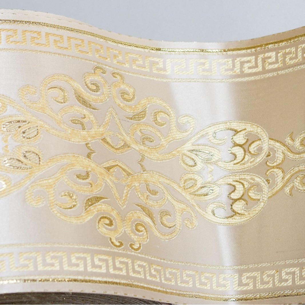 18cm de ancho cinta satén bolsa mongol hanfu corredor mesa cama decoración ensanchado cortina costura encaje