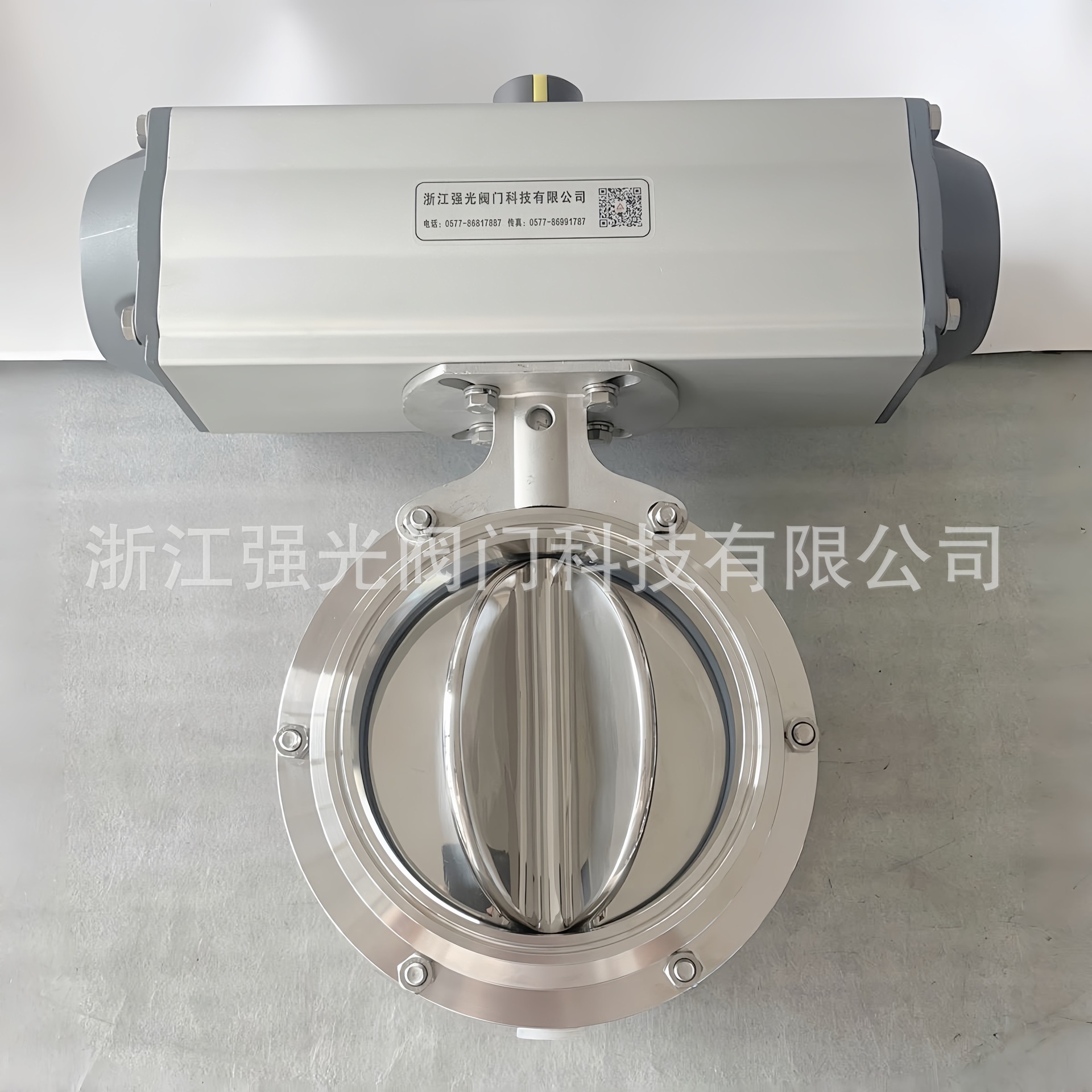 180°旋转卫生级食品级不锈钢气动六瓣阀六瓣蝶阀六瓣星型旋转阀