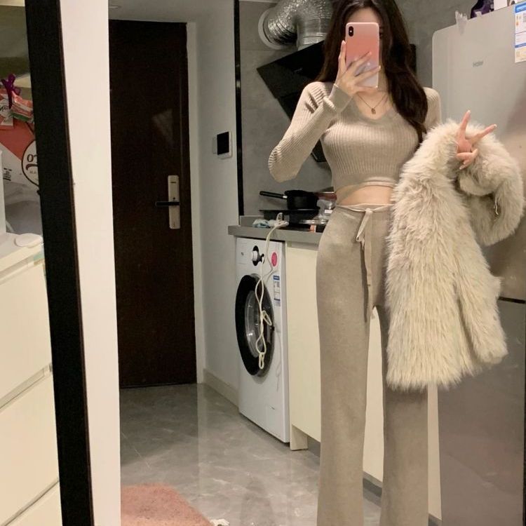 Picture color two-piece set