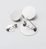 [1.5 cm — 3.5 cm] Discoper -shaped needle round -bottom brooch manufacturer wholesale DIY jewelry accessories