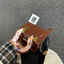 秋季新款经典戴妃包女大容量通勤包质感PU皮单肩包百搭手提包外贸