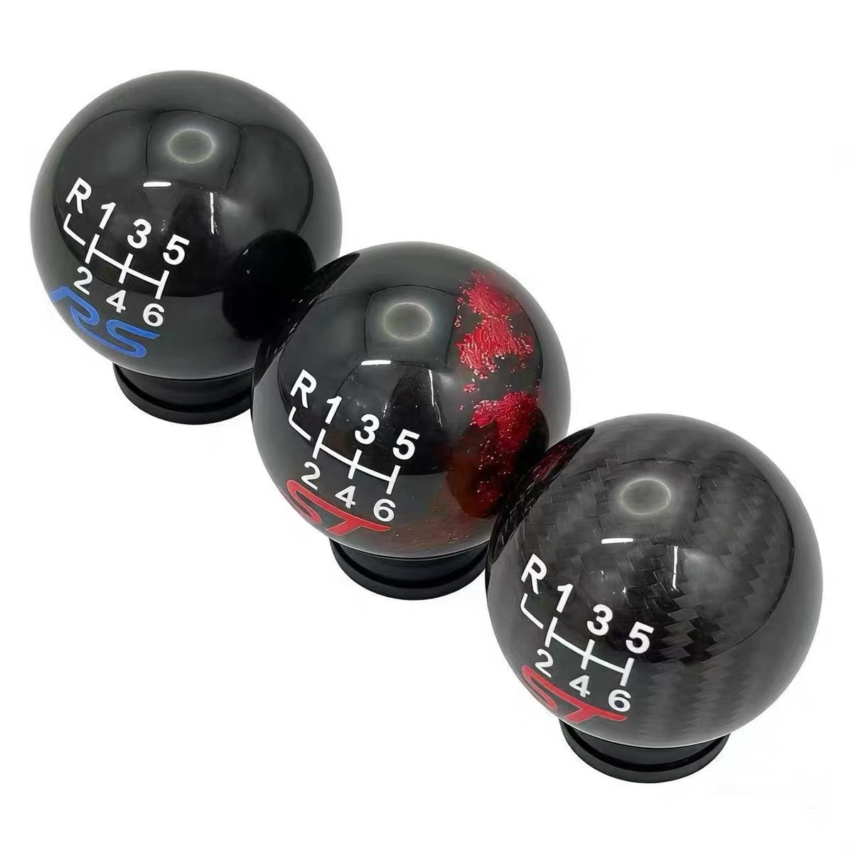 Focus Fiesta RSST modified carbon fiber gear shift knob
