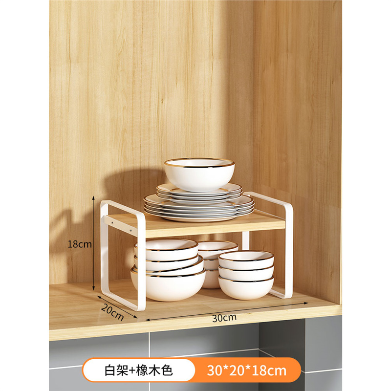 Organizador multinivel para encimera de cocina – para vasos, utensilios, con zona de drenaje