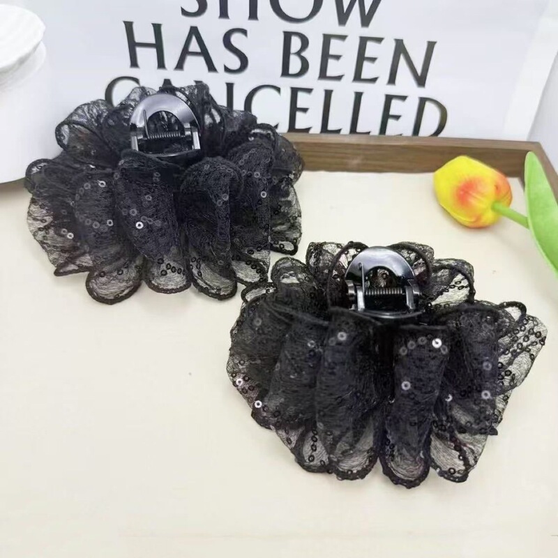 Shi Bo Ya Qianjin Style Retro Hong Kong Style Feminine Normcore Style Cute Clip Elegant Shi Bo Ya Qianjin Style Retro Hong Kong Style Feminine Normcore Style Cute Clip Elegant