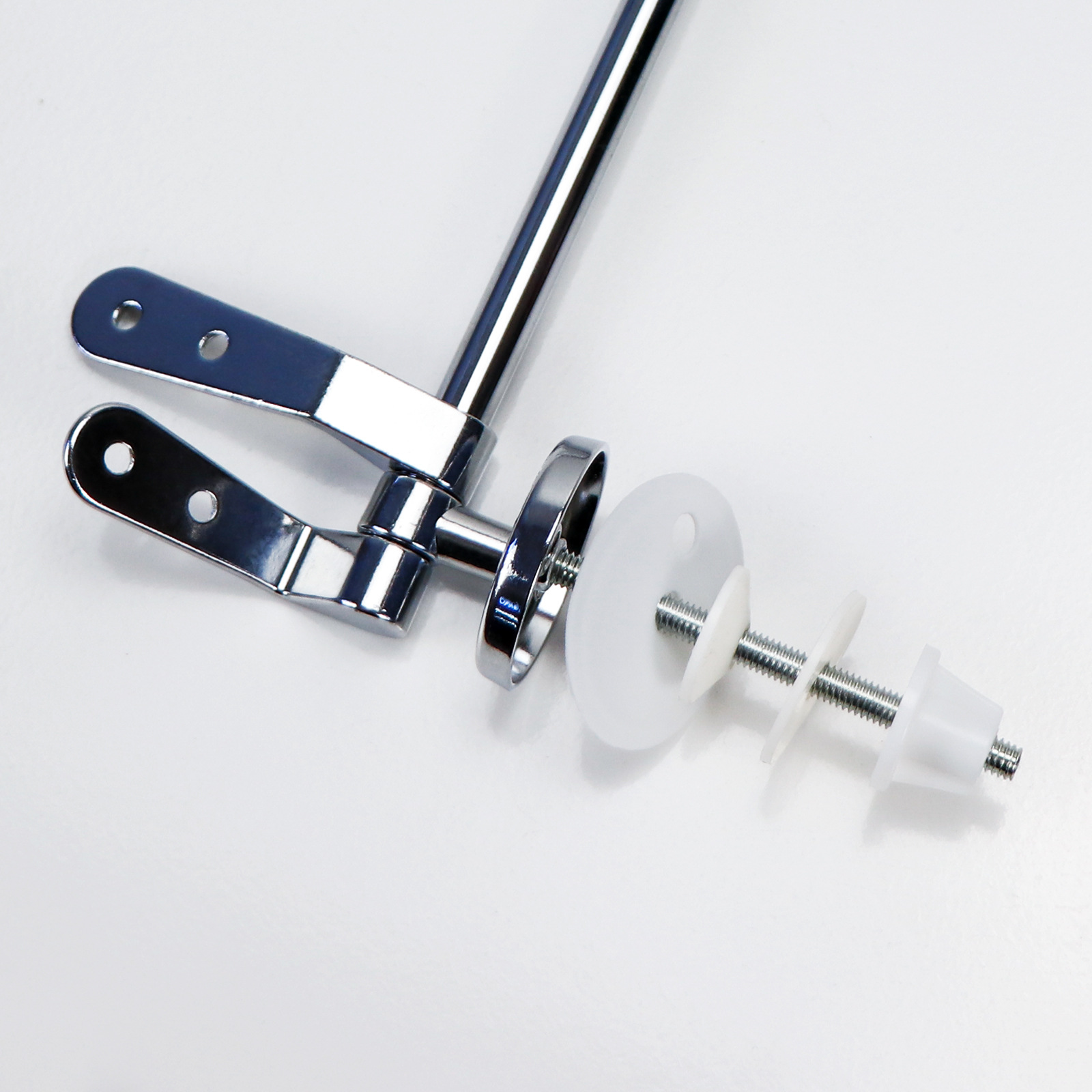 Fabrica directa de aleación de zinc cubierta de inodoro bisagra de barra larga