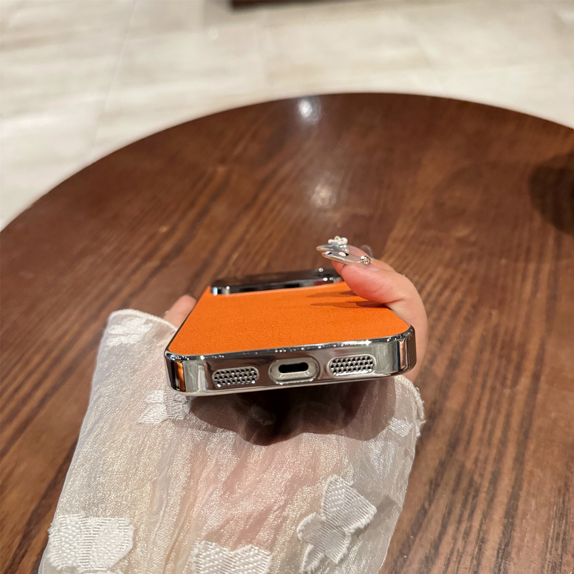 Nuevo Apple 17 serie de caso de teléfono celular gran ventana de segundo cambio de piel de seis colores 17 funda de prómax al por mayor