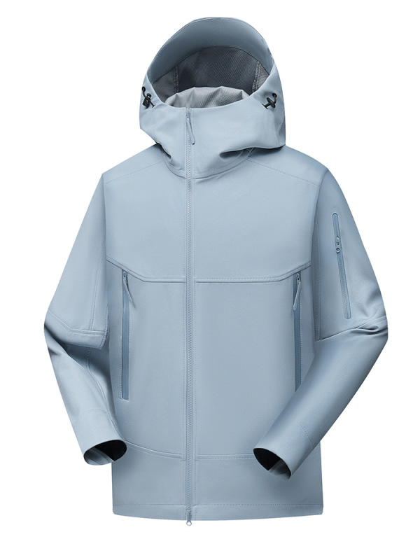 2025新款软壳冲锋衣男女情侣防风防水保暖登山服进藏连帽团购logo|undefined
