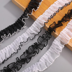 4cm hook pleated fungus discount lace handmade DIY clothing curtain skirt small accessories wholesale