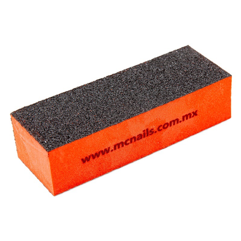 Oferta especial Bloque de arena negra de tres lados Bloque de arena de 3 lados Bloque de pulido de uñas de color Tofu bloque de lima de uñas grueso