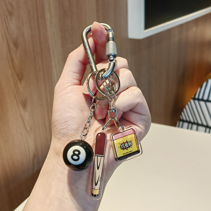 Billiard Small Gifts, Billiard Decorations, Billiard Small Pendants, Billiard Keychains, Billiard Accessories, Billiard Gifts for Men and Women