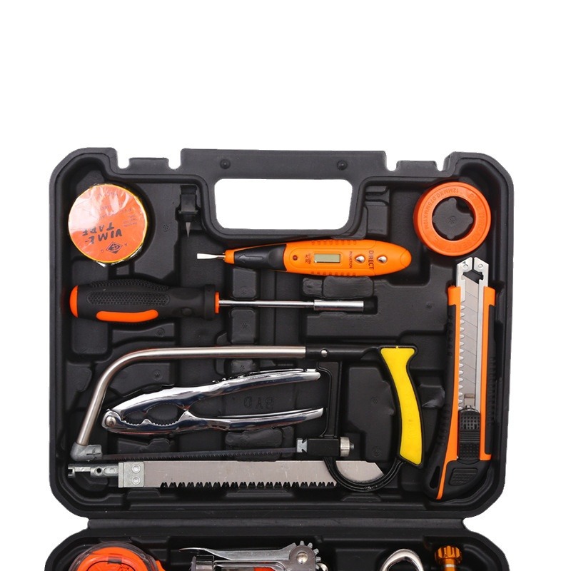 Hardware herramientas traje combinación conjunto hogar manual carpintería herramientas eléctricas regalo reparación al por mayor