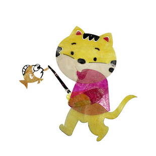 Shaanxi Shadow Play Props Character suit Shadow Play with Operating Lever Xi'an Souvenir Shadow Play Features Crafts
