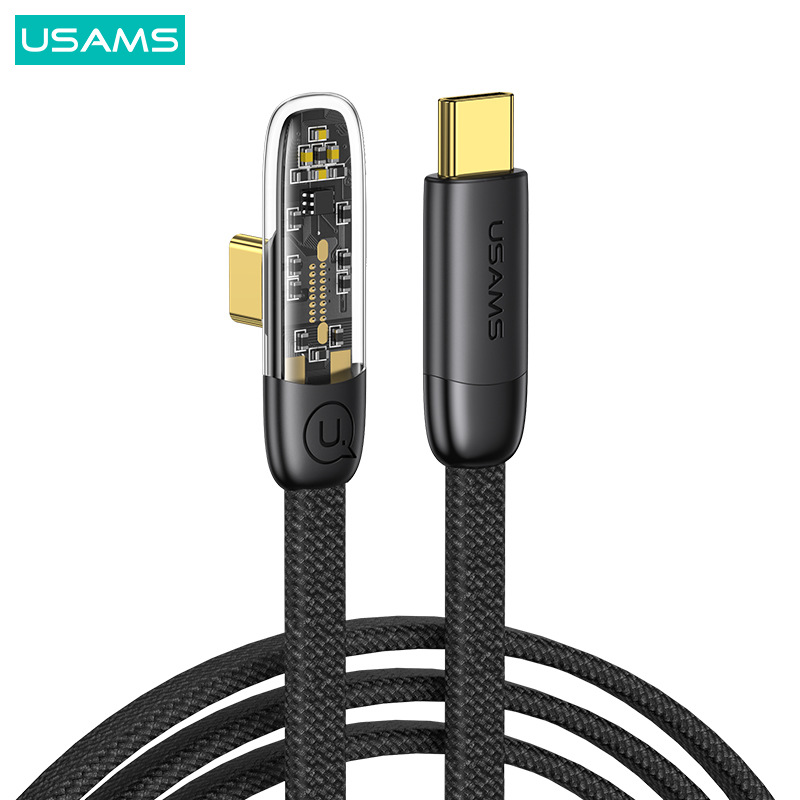 Cavo dati USAMS/Yushengshi Ricarica rapida Double Bend Gioco TPC-C Android P40pro/mate30nova6_voghion.com